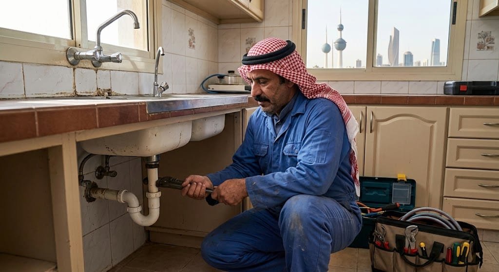 سباك صحي الاحمدي بالكويت