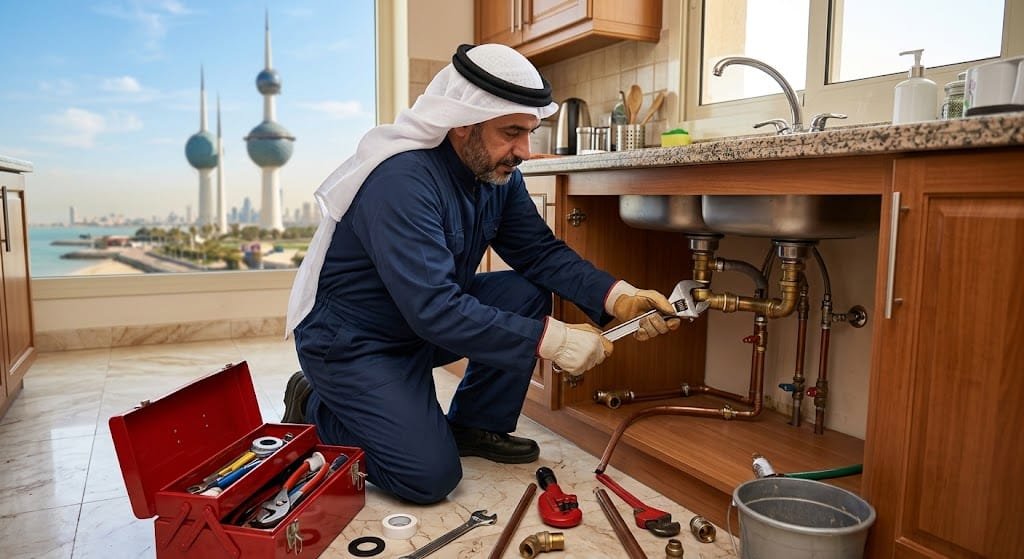 سباك صحي العاصمة بالكويت